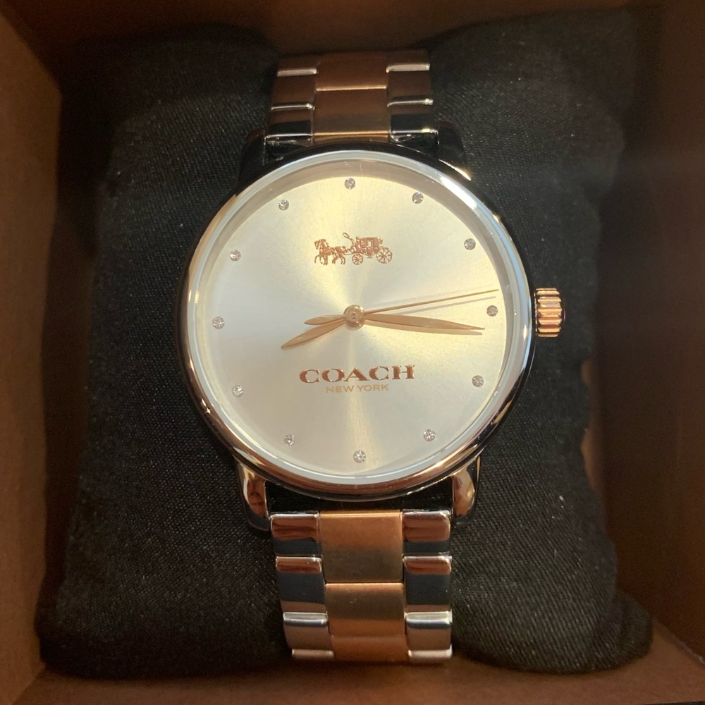 Coach Women’s 2 Tone Watch